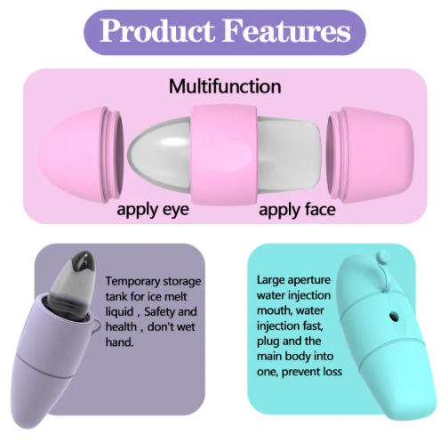 Silicone Ice Face Roller
